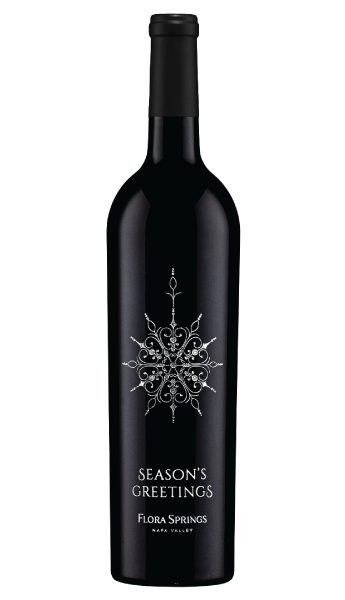 Flora Springs Snowflake holiday bottle.